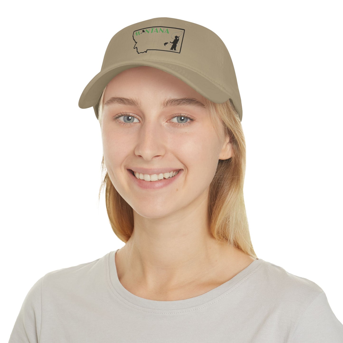 Montana Flyfishing Adventure Low Profile Baseball Cap - Outdoor Style