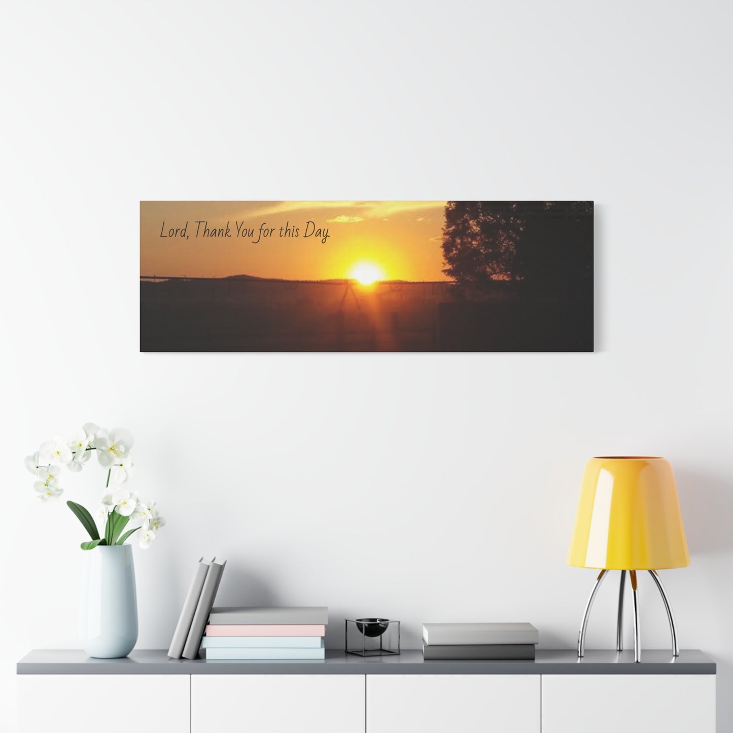 Montana Sunset Matte Canvas Art, Christian Home Decor, Wall Art, Gift for Nature Lovers, Art Print, Bedroom Decor, Landscape Photography