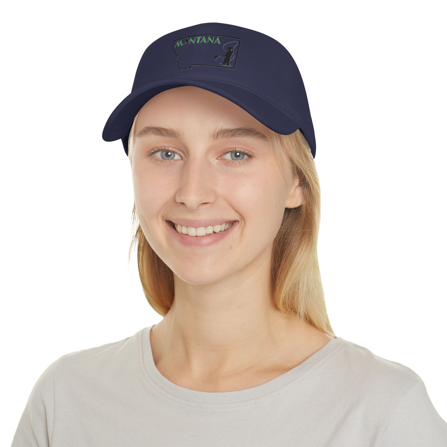 Montana Flyfishing Adventure Low Profile Baseball Cap - Outdoor Style
