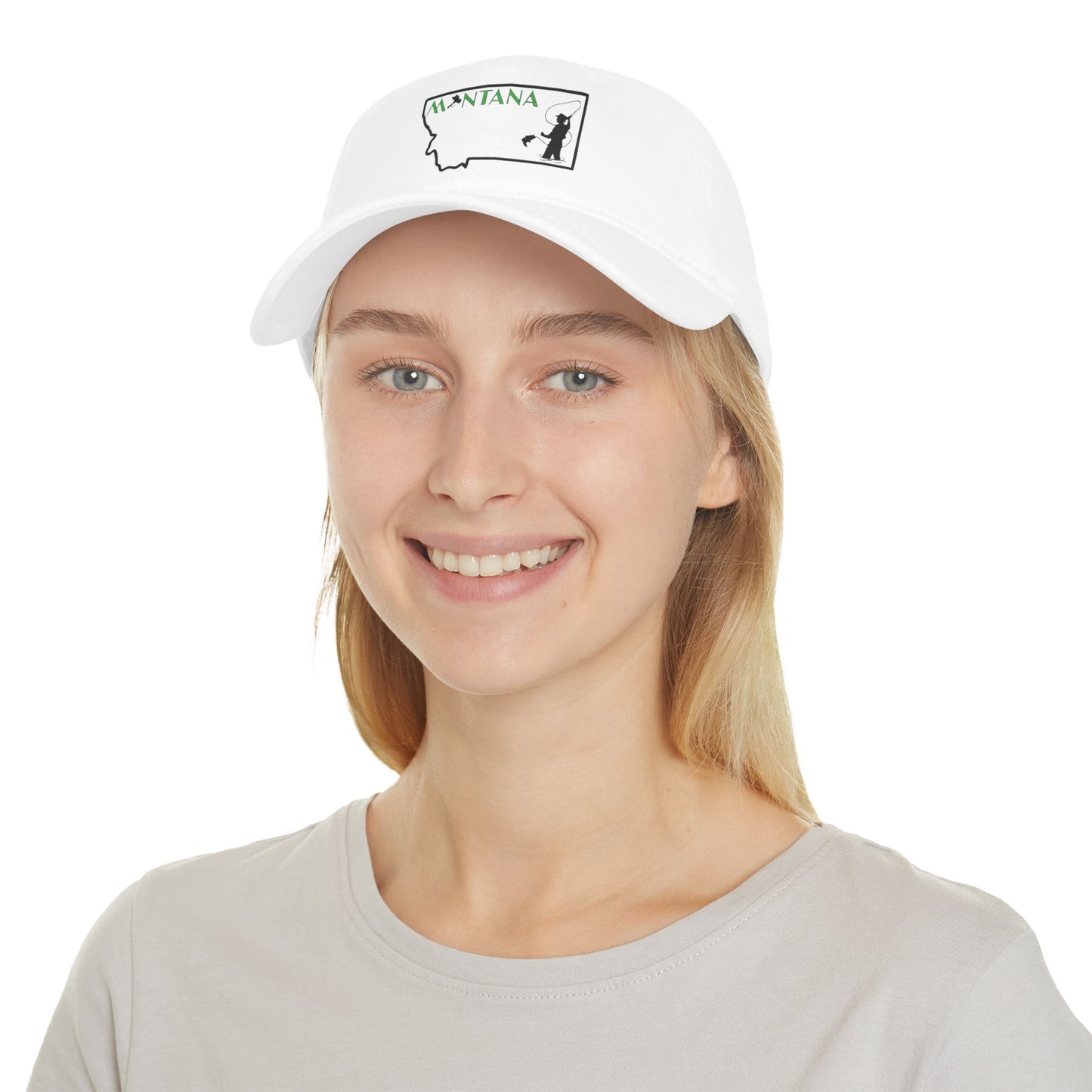 Montana Flyfishing Adventure Low Profile Baseball Cap - Outdoor Style