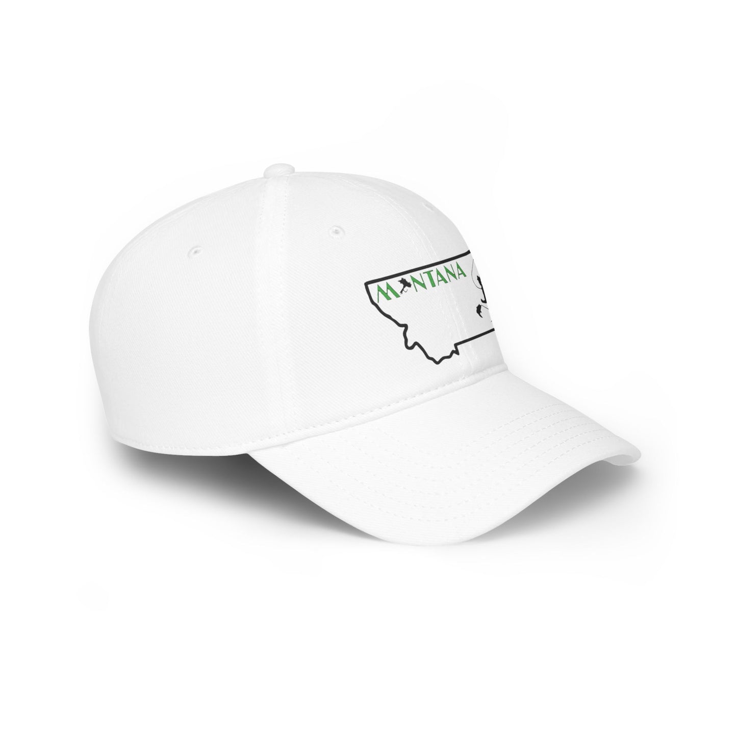 Montana Flyfishing Adventure Low Profile Baseball Cap - Outdoor Style