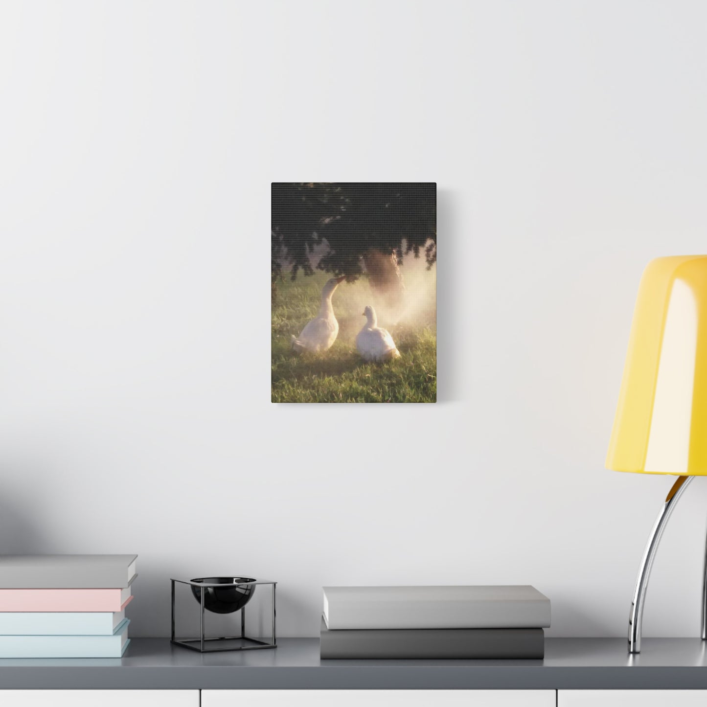 Pekin Duck Print, Matte Stretched 1 25 Inch, Home Decor, Animal Lover Gift, Farmhouse Artwork, Duck Lover
