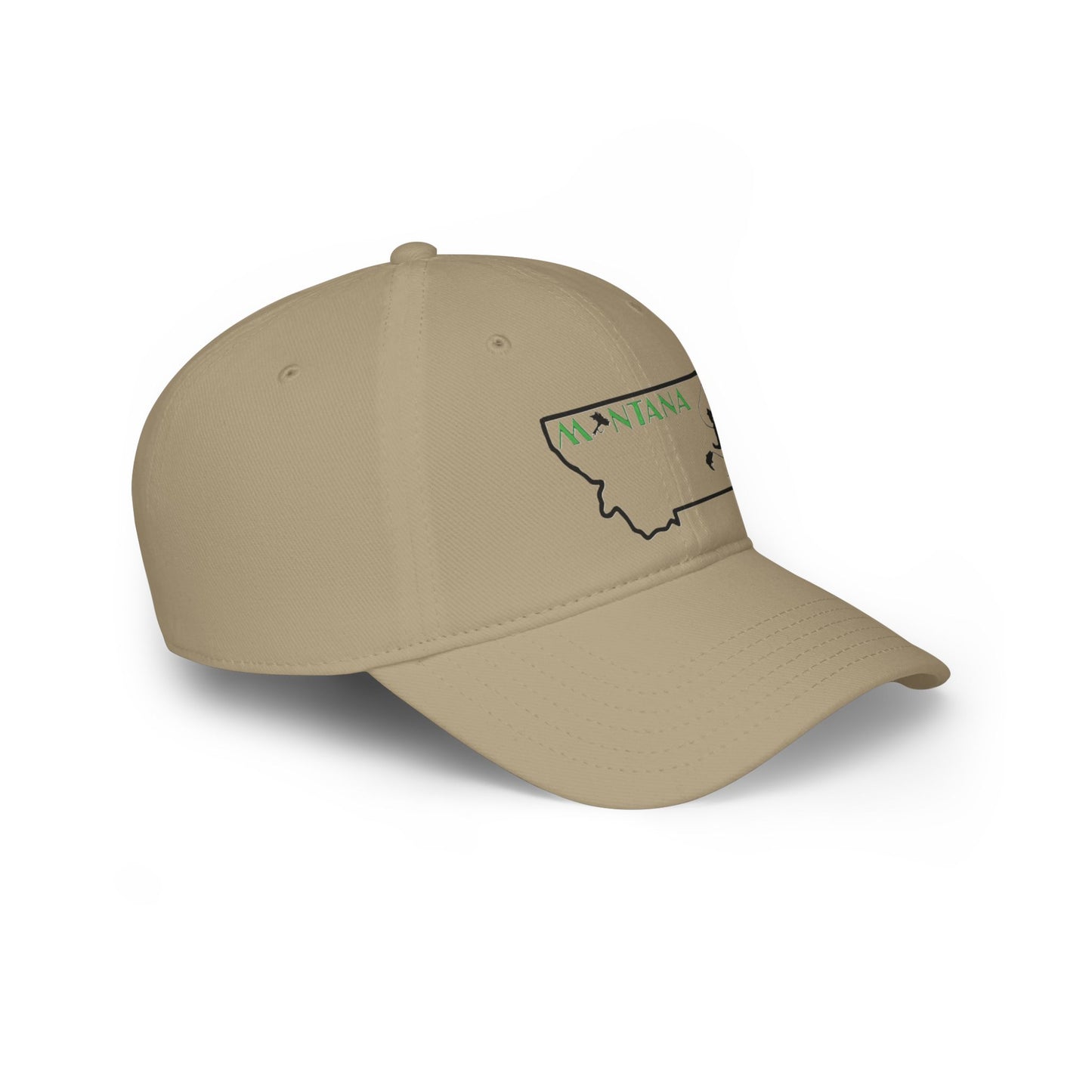 Montana Flyfishing Adventure Low Profile Baseball Cap - Outdoor Style