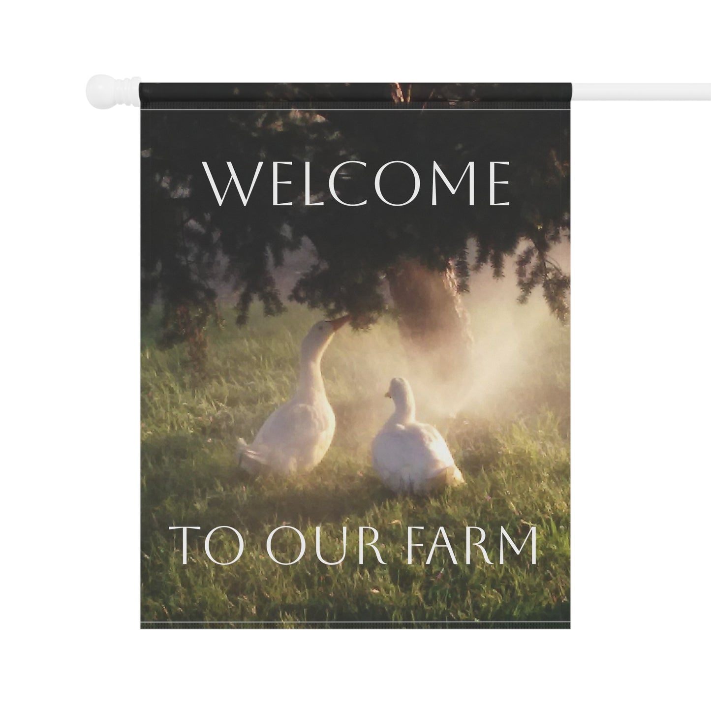 Farmhouse Welcome Garden Banner | Cozy Outdoor Decor for Home